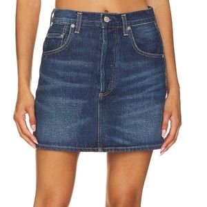 Citizens of Humanity Eden A-line mini skirt Sz 28